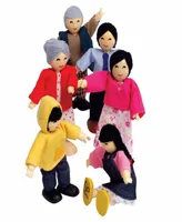 Hape Happy Family Asian Dollhouse Set