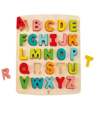 Hape Alphabet Blocks Learning Puzzle, 27 Pieces