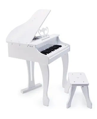 Hape Deluxe White Grand Piano Musical Toy