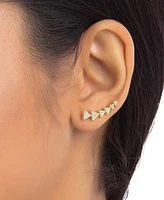 Adornia Arrow Ear Climber Earrings