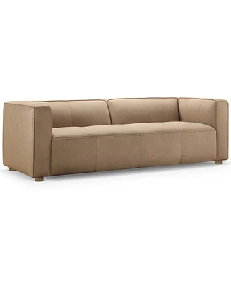 Matteo 95" Nubuck Leather Sofa