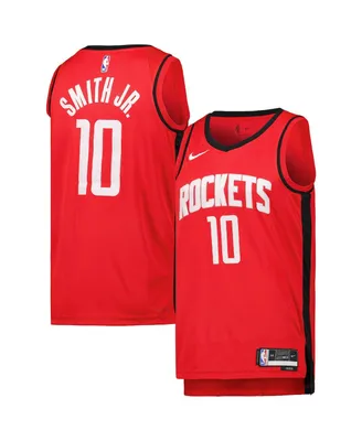 Men's and Women's Nike Jabari Smith Jr. Red Houston Rockets Swingman Jersey - Icon Edition