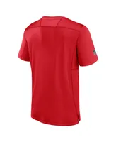 Men's Fanatics Red Chicago Blackhawks Authentic Pro Tech T-shirt