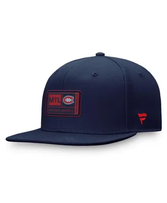 Men's Fanatics Navy Montreal Canadiens Authentic Pro Training Camp Snapback Hat