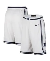 Men's Nike White Duke Blue Devils Limited Performance Shorts