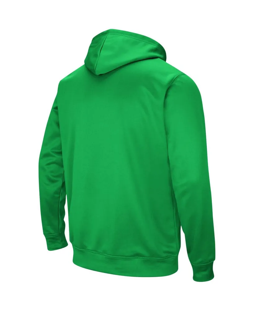 Big Boys Colosseum Green Notre Dame Fighting Irish Big Logo Pullover Hoodie