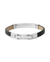 Skagen Men's Torben LiteHide Leather Bracelet