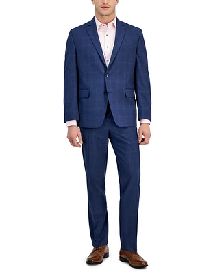 Perry Ellis Men's Modern-Fit Solid Nested Suit