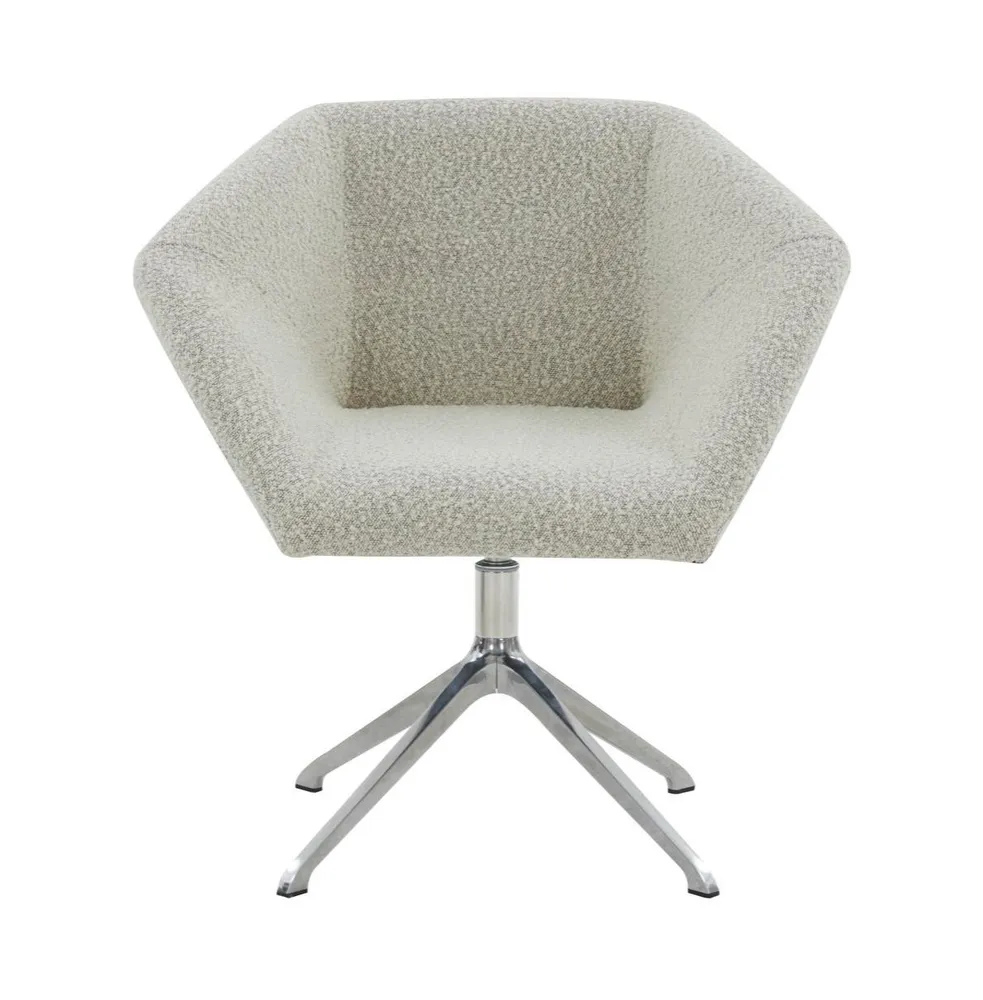 Felix Boucle Swivel Desk Chair