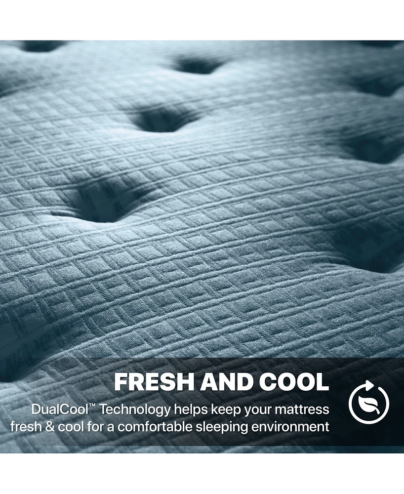 Beautyrest BR800 11.25" Firm Mattress Set