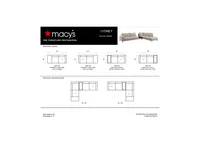 Closeout! Lydney 139" 2-Pc. Fabric Sectional, Created for Macy's