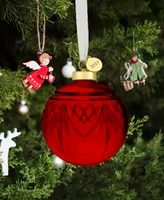 Godinger Dublin Red Ball 2023 Ornament