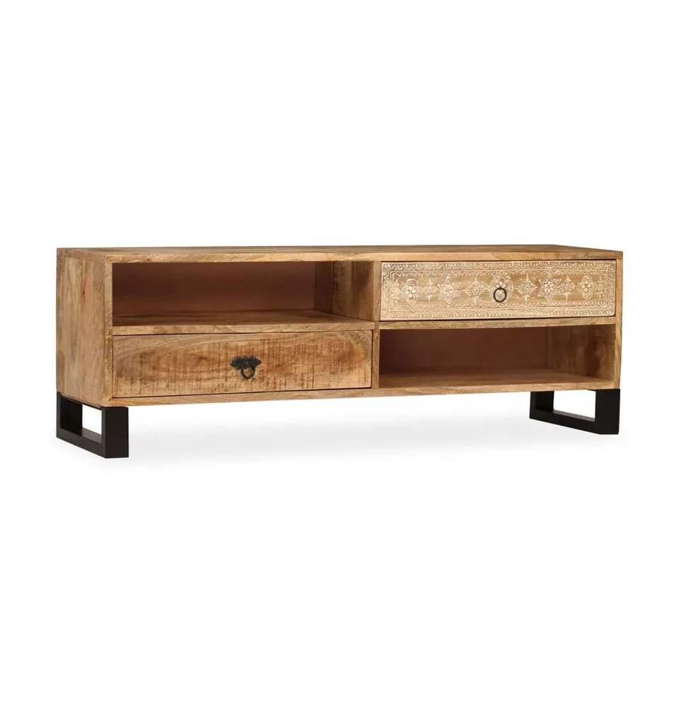 Tv Stand Solid Wood Mango 47.2"x11.8"x15.7"