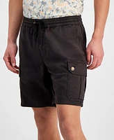 Sun + Stone Men's Relaxed Fit 8" Cargo Shorts, Created for Macy's