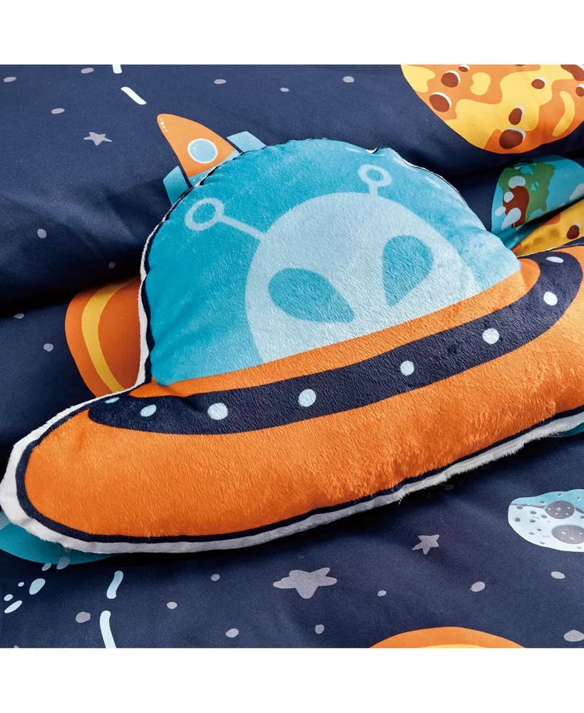 MarCielo Kids Comforter Set Universe Space