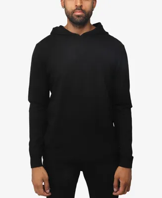 X-Ray Men's Basic Hooded Midweight Sweater