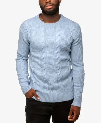 X-Ray Men's Cable Knit Sweater