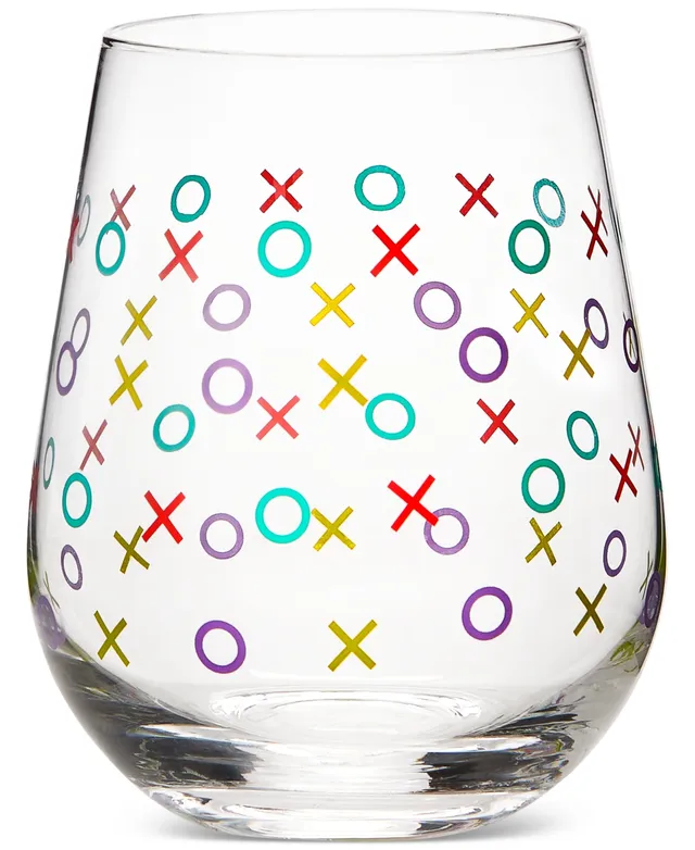 The Cellar Holiday Stemless Wine Glasses, Set of 2, Created for Macy's -  Macy's