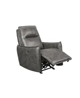 Relax A Lounger Tyr 32" Faux Leather Power Recliner with Usb Port
