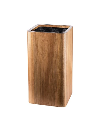 Cuisine::pro Universal Square Acacia Wood 12.60" Knife Block