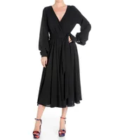 Meghan Fabulous Plus LilyPad Midi Dress