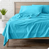 Bare Home Cotton Flannel Queen Sheet Set