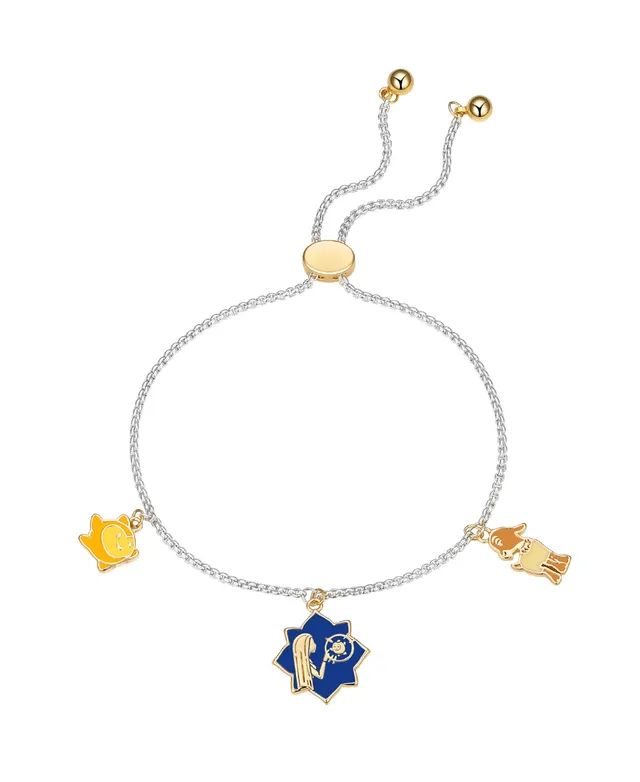 Disney Unwritten Multi Enamel Wish Star, Valentino, and Asha Bolo Bracelet