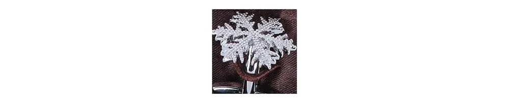 Trafalgar Let It Snow Snowflake Novelty Cufflinks (1 Pair)