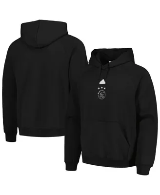 Men's adidas Black Ajax Lifestyle Pullover Hoodie