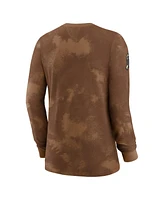 Women's Nike Brown Seattle Seahawks 2023 Salute to Service Long Sleeve T-shirt