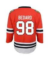 Infant Boys and Girls Connor Bedard Red Chicago Blackhawks Home Replica Player Jersey