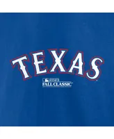 Men's Fanatics Josh Jung Royal Texas Rangers 2023 American League Champions Player Name and Number T-shirt