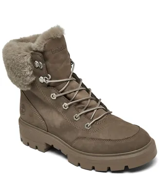 Timberland Women's Cortina Valley 6" Lace-Up Water Resistant Boots from Finish Line