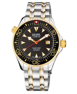 Gevril Men's Hudson Yards Two-Tone Stainless Steel Watch 43mm