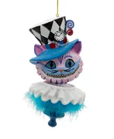 Kurt Adler 6" Hollywood Hats Cheshire Cat Ornament