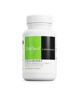 DaVinci Labs Cranberry - Supports Urinary Tract Health - Dietary Supplement with Citric Acid and Malic Acid from Cranberry Fruit Juice Powder