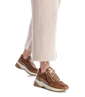 Women's Casual Leather Sneakers Carmela Collection By Xti