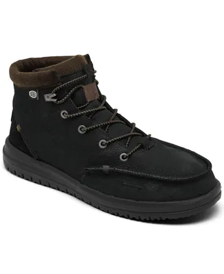 Hey Dude Men's Bradley Leather Casual Boots from Finish Line