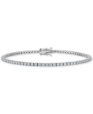 Diamond Narrow Tennis Bracelet (2 ct. t.w.) 14k Gold