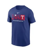 Men's Nike Royal Texas Rangers 2023 World Series Champions Trophy Lock Up T-shirt