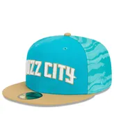 Men's New Era Turquoise, Gold Charlotte Hornets 2023/24 City Edition 59FIFTY Fitted Hat