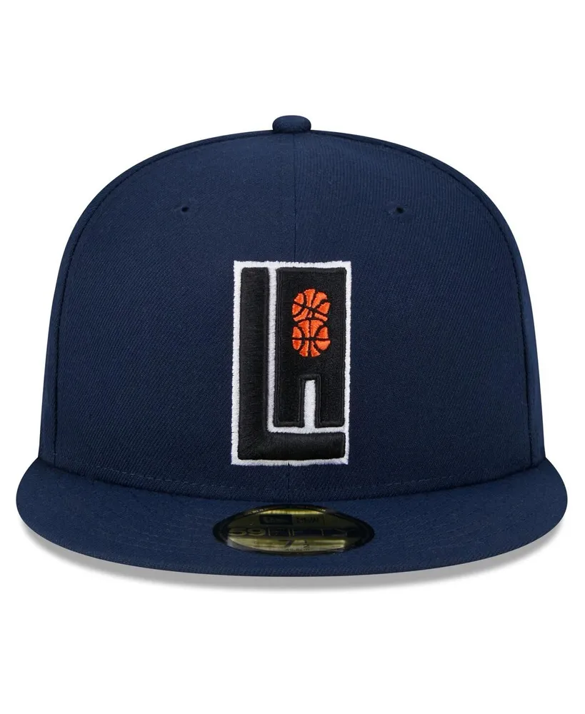 Men's New Era Navy La Clippers 2023/24 City Edition Alternate 59FIFTY Fitted Hat