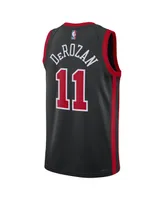 Men's and Women's Nike DeMar DeRozan Black Chicago Bulls 2023/24 Swingman Jersey - City Edition