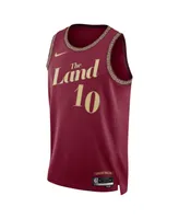 Men's and Women's Nike Darius Garland Wine Cleveland Cavaliers 2023/24 Swingman Jersey - City Edition