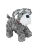 Bedtime Originals Plush Gray/White Dog Stuffed Animal - Whiskers