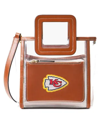 Women's Staud Kansas City Chiefs Clear Mini Shirley Bag