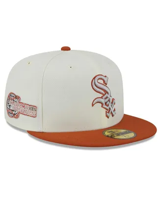 Men's New Era Cream, Orange Chicago White Sox 59FIFTY Fitted Hat