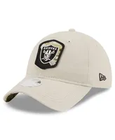 Women's New Era Stone Las Vegas Raiders 2023 Salute To Service 9TWENTY Adjustable Hat