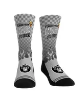 Men's and Women's Rock 'Em Socks Las Vegas Raiders Nfl x Guy Fieri's Flavortown Crew Socks