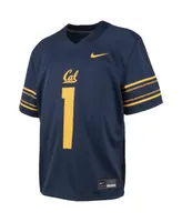 Big Boys Nike #1 Navy Cal Bears Untouchable Replica Game Jersey